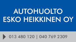 Autohuolto Esko Heikkinen Oy logo